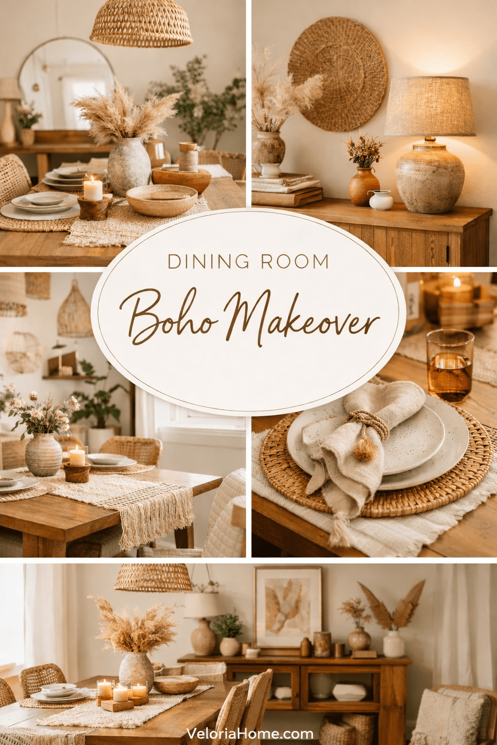 Boho Dining Room Decor