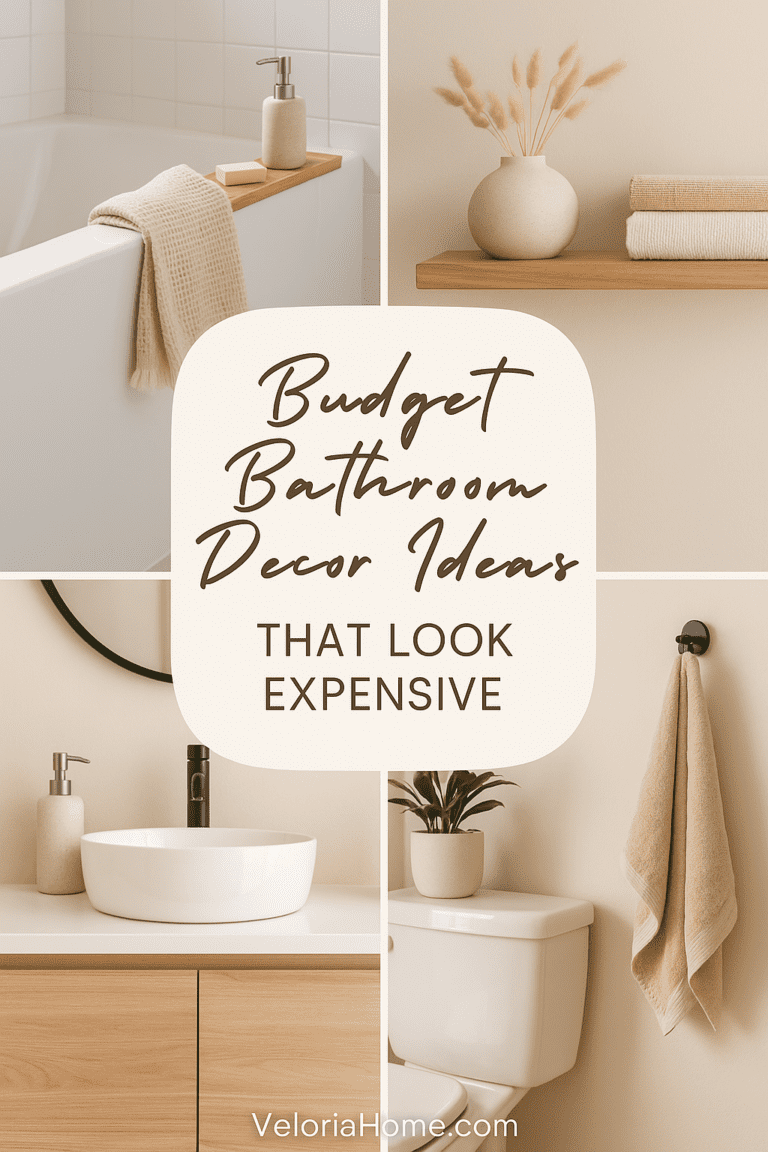 Budget-friendly Bathroom Decor Ideas