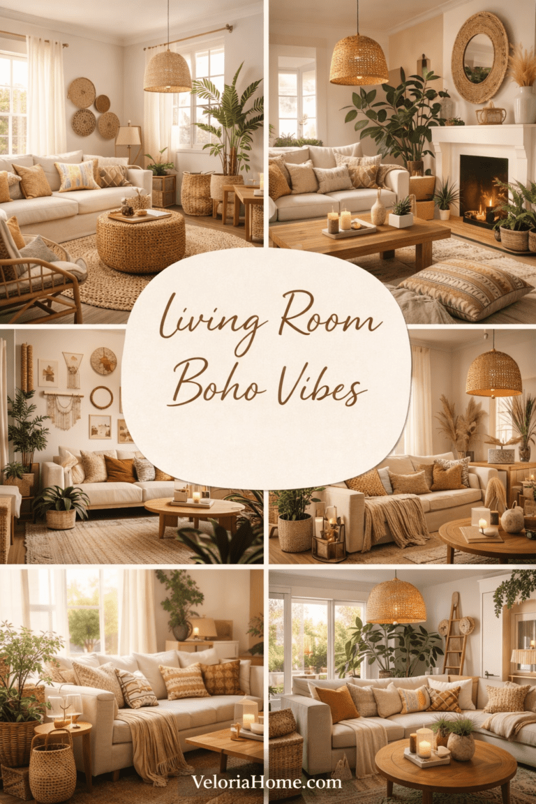 Boho Living Room Decor